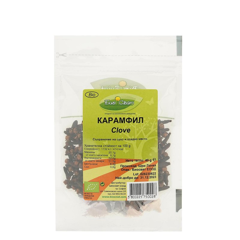 Био Карамфил 40г