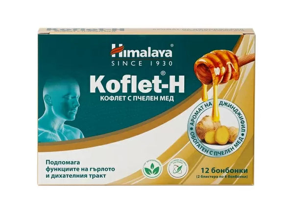 БОНБОНИ КОФЛЕТ-Н МЕД ДЖИН 12БР