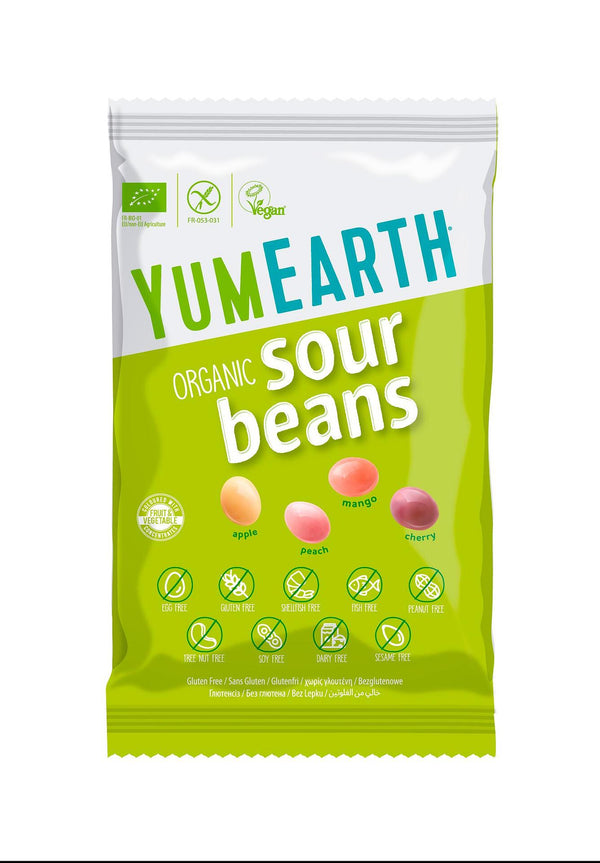 Био Кисели Желирани Бонбони Sour Beans 50г