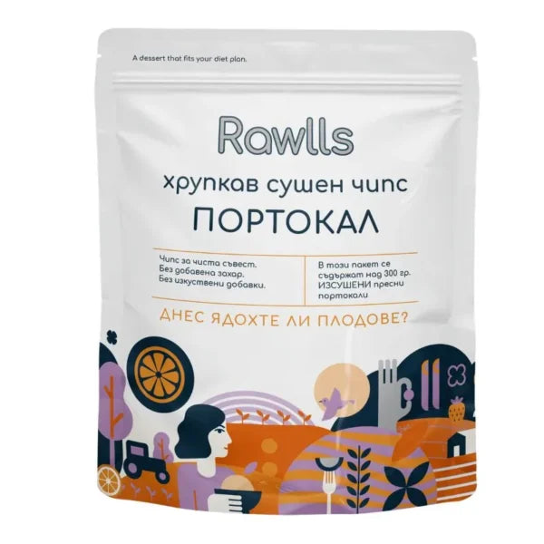 Сушен чипс портокал 40г - Роулс