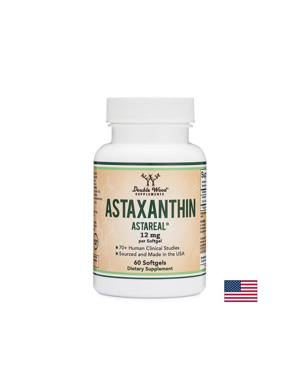 Антиоксидант - Астаксантин (Astaxanthin Astareal), 12mg 60 софтгел капсули