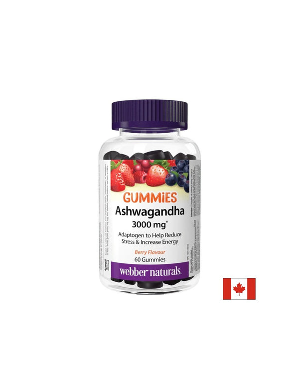 Ашваганда Гъми 200mg 60 желирани таблетки, с вкус на горски плодове