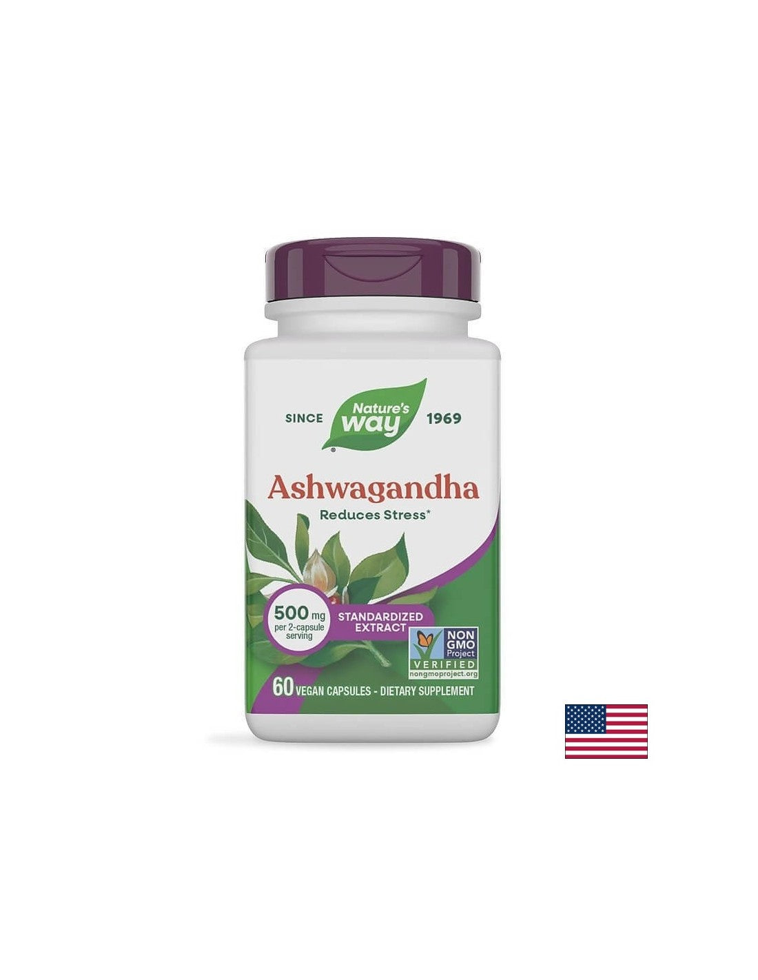Ashwagandha / Ашваганда 500mg 60 капсули