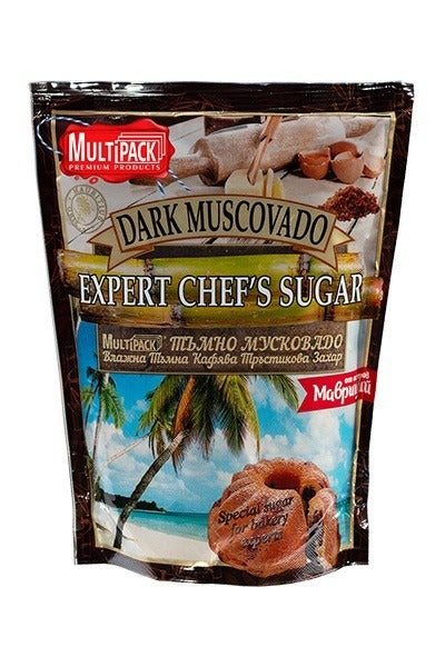 Кафява Тръстикова Захар Multipack Dark Muscovado 500г