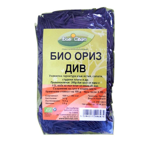 Био Див Ориз 200г