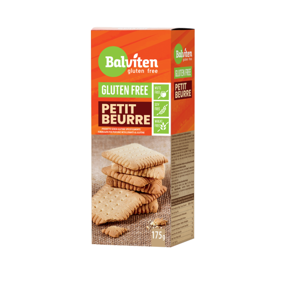 БЕЗГЛУТЕНОВИ БИСКВИТИ ОБИКНОВЕННИ Petit Beurre 175Г