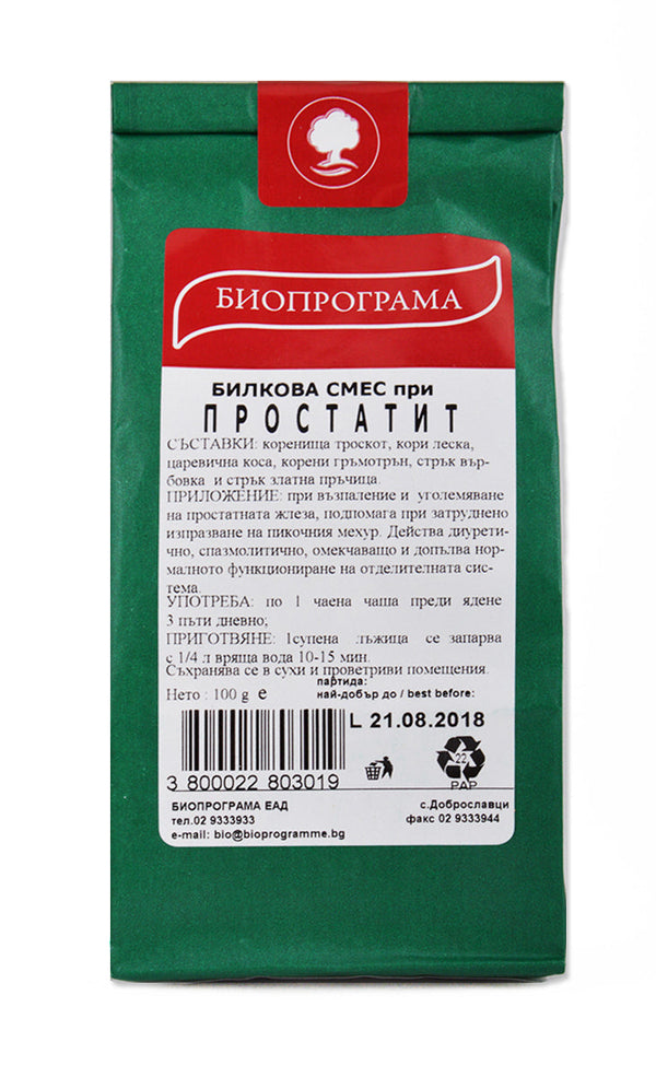 БИЛКОВА СМЕС ЗА ПРОСТАТИТ 100Г