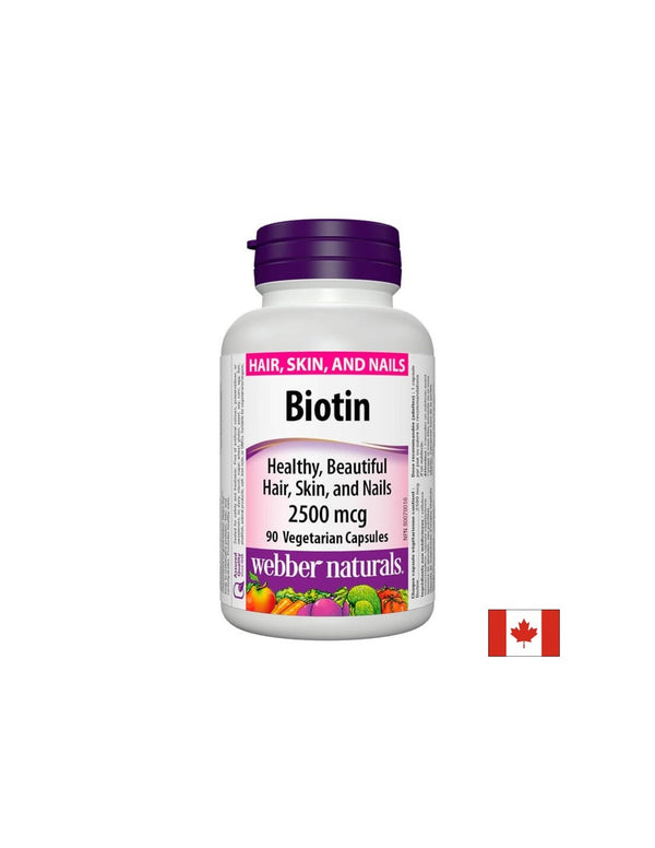 Biotin / Биотин, 2500 µg, 90 капсули