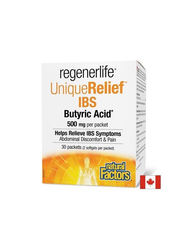 Бутирова киселина 250mg Regener Life 30 индивидуално опаковани пакетчета 2 софтгел капсули, 60 бр в опаковка