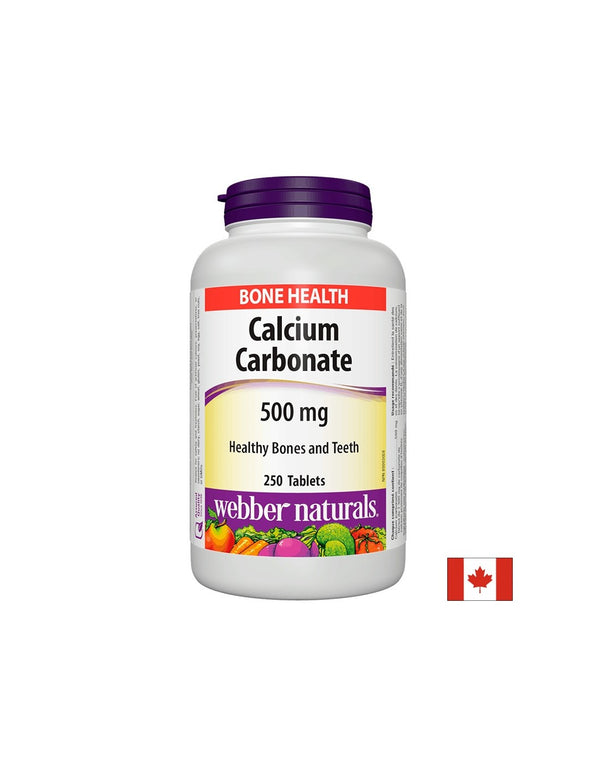 Calcium Carbonate / Калций карбонат, 500mg, 250 таблетки