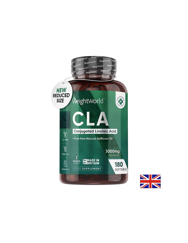 CLA - Конюгирана линолов киселина, 3000mg 180 софтгел капсули