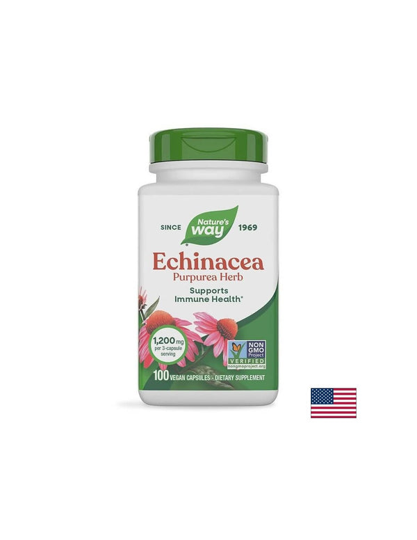 Echinacea Purpurea Herb / Ехинацея (билка) 400mg 100 капсули