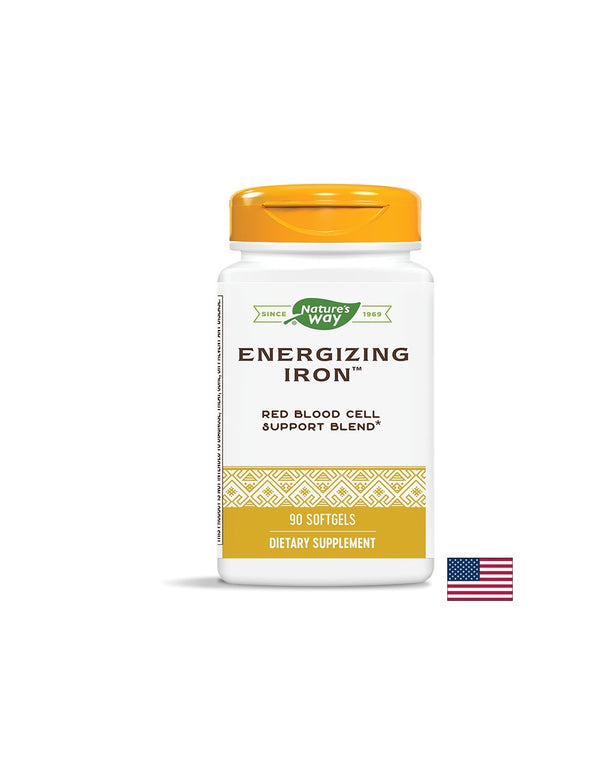 Energizing Iron / Желязо 90 софтгел капсули