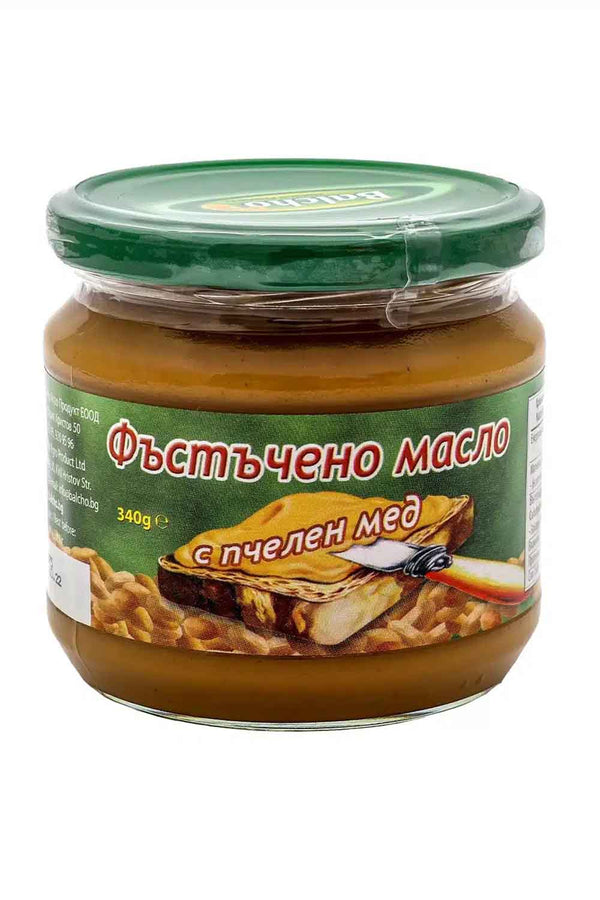 ФЪСТЪЧЕНО МАСЛО С ПЧЕЛЕН МЕД 340Г