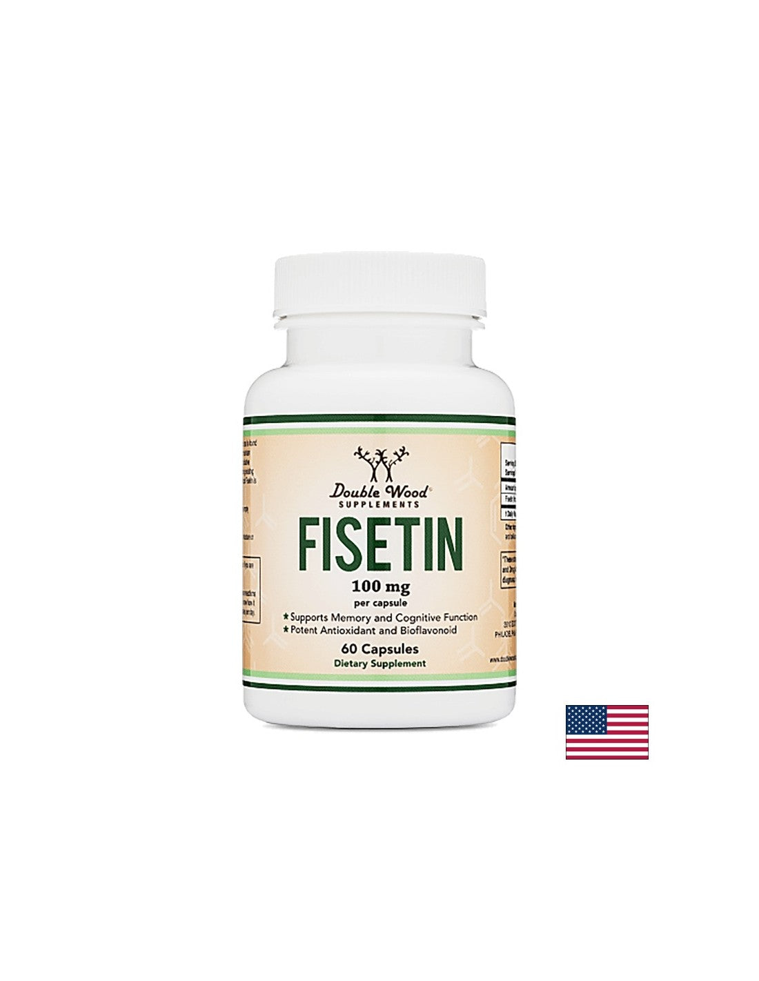 Fisetin / Физетин, 100mg, 60 капсули