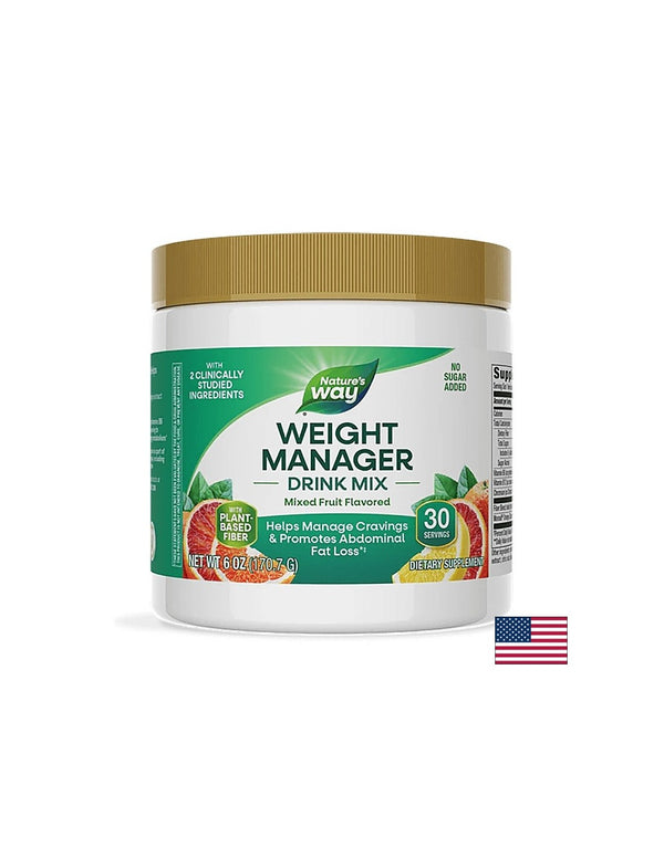 Формула за контрол на апетита, теглото и коремните мазнини - Weight Manager 170.7g прах, с плодов вкус