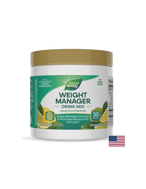 Формула за контрол на апетита, теглото и коремните мазнини - Weight Manager - 174.3g прах, с вкус на цитрусови плодове