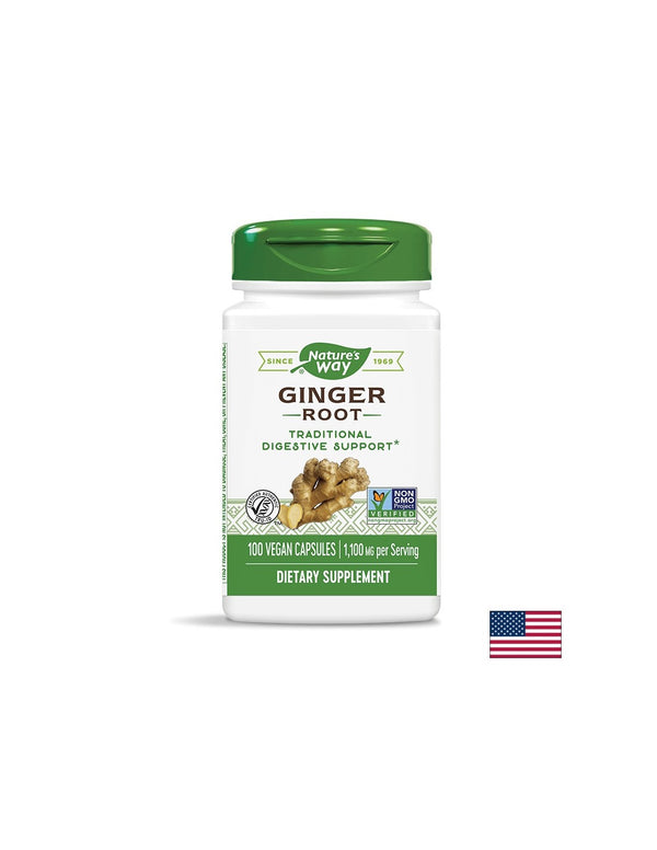 Ginger Root / Джинджифил (корен) 550mg 100 капсули