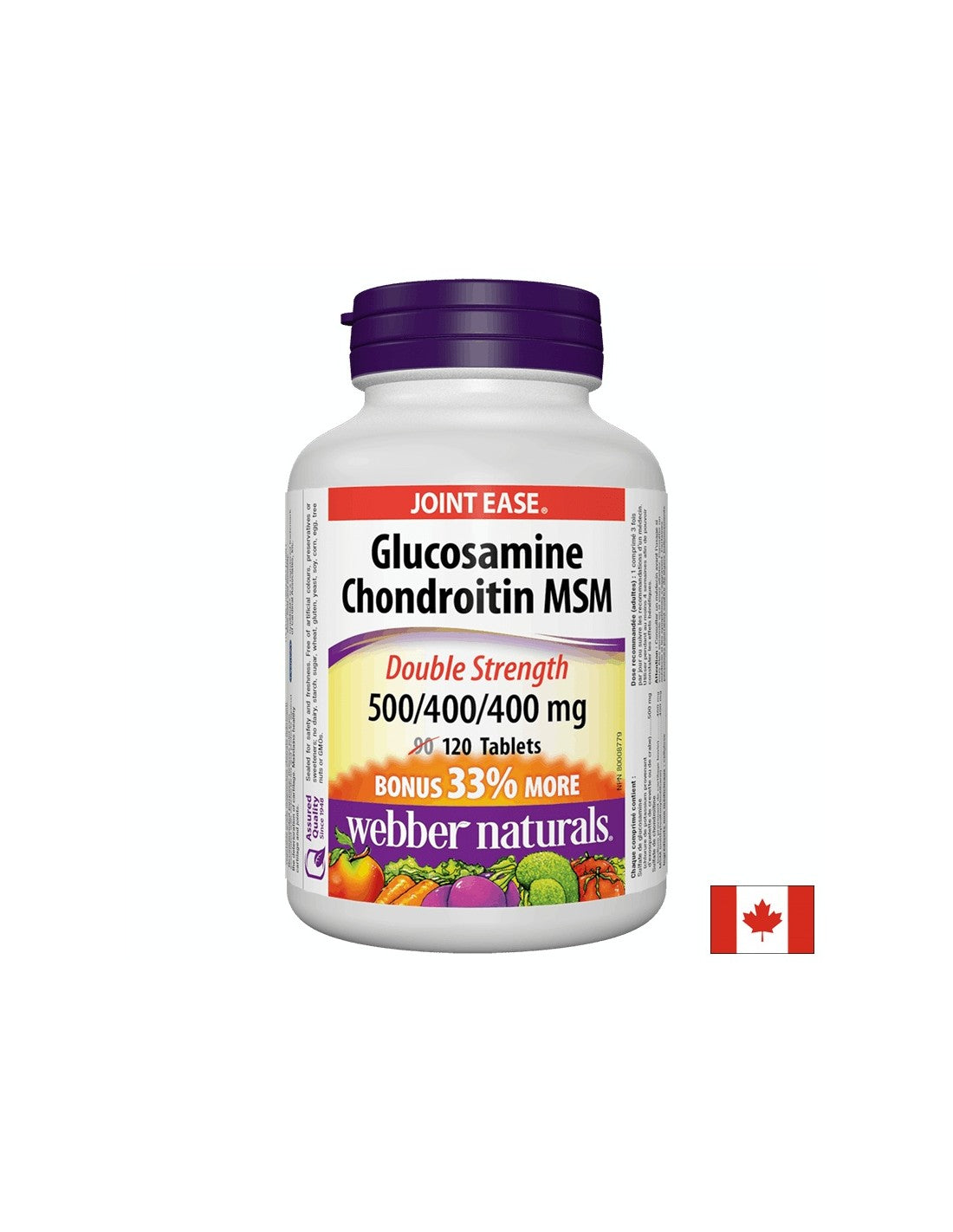 Glucosamine, Chondroitin, MSM / Глюкозамин, Хондроитин и МСМ 120 таблетки