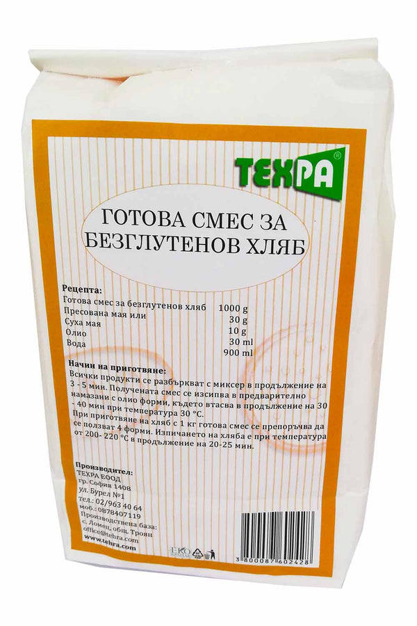 ГС БЕЗГЛУТЕНОВ МИКС ЗА ХЛЯБ 1КГ