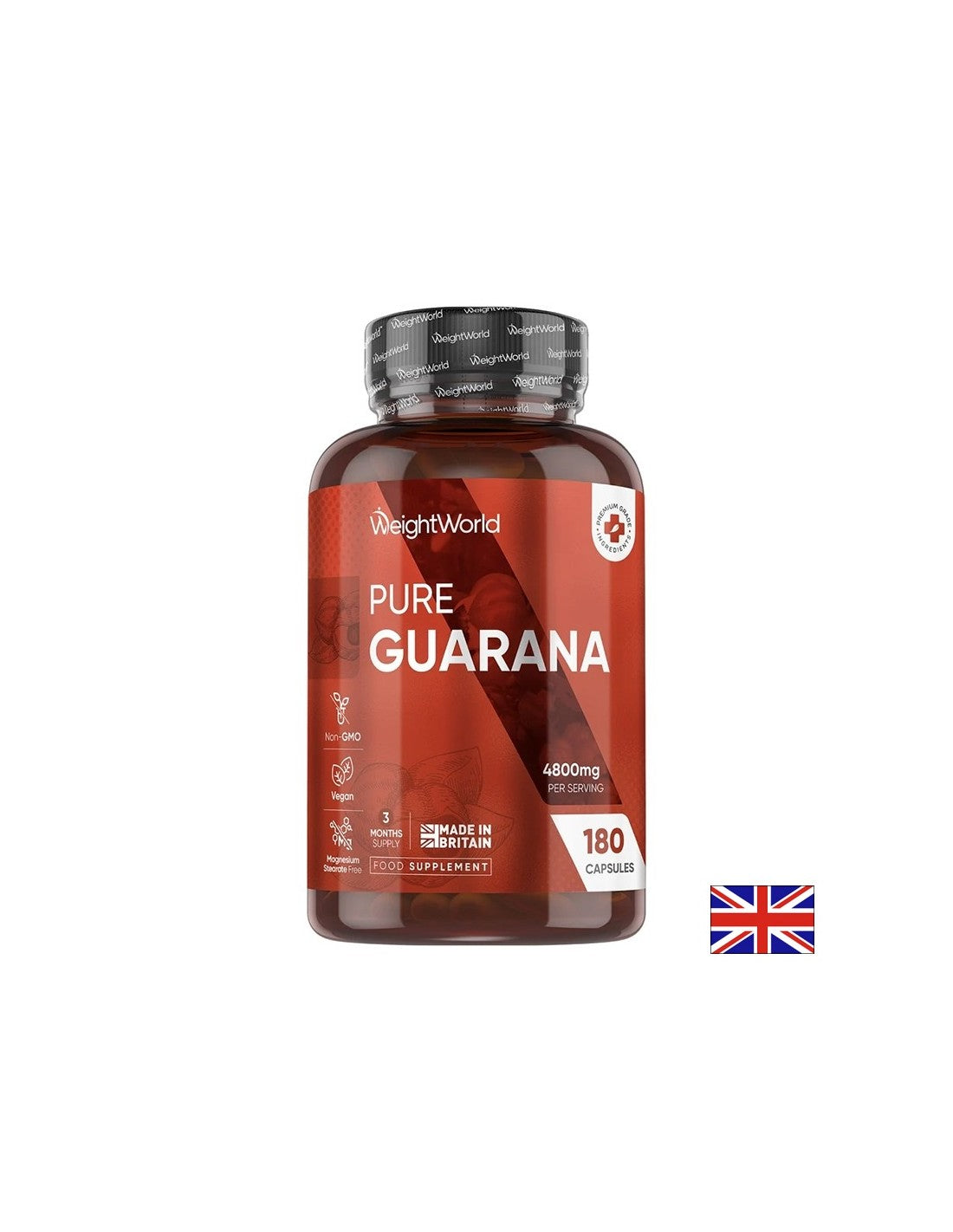 Гуарана При умора и бавен метаболизъм, 240mg 180 капсули