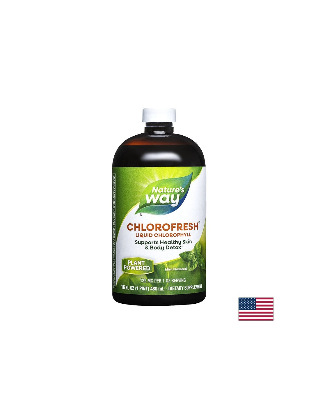 Chlorofresh Liquid Chlorophyll / Хлорофреш Течен Хлорофил 473ml с ментов вкус