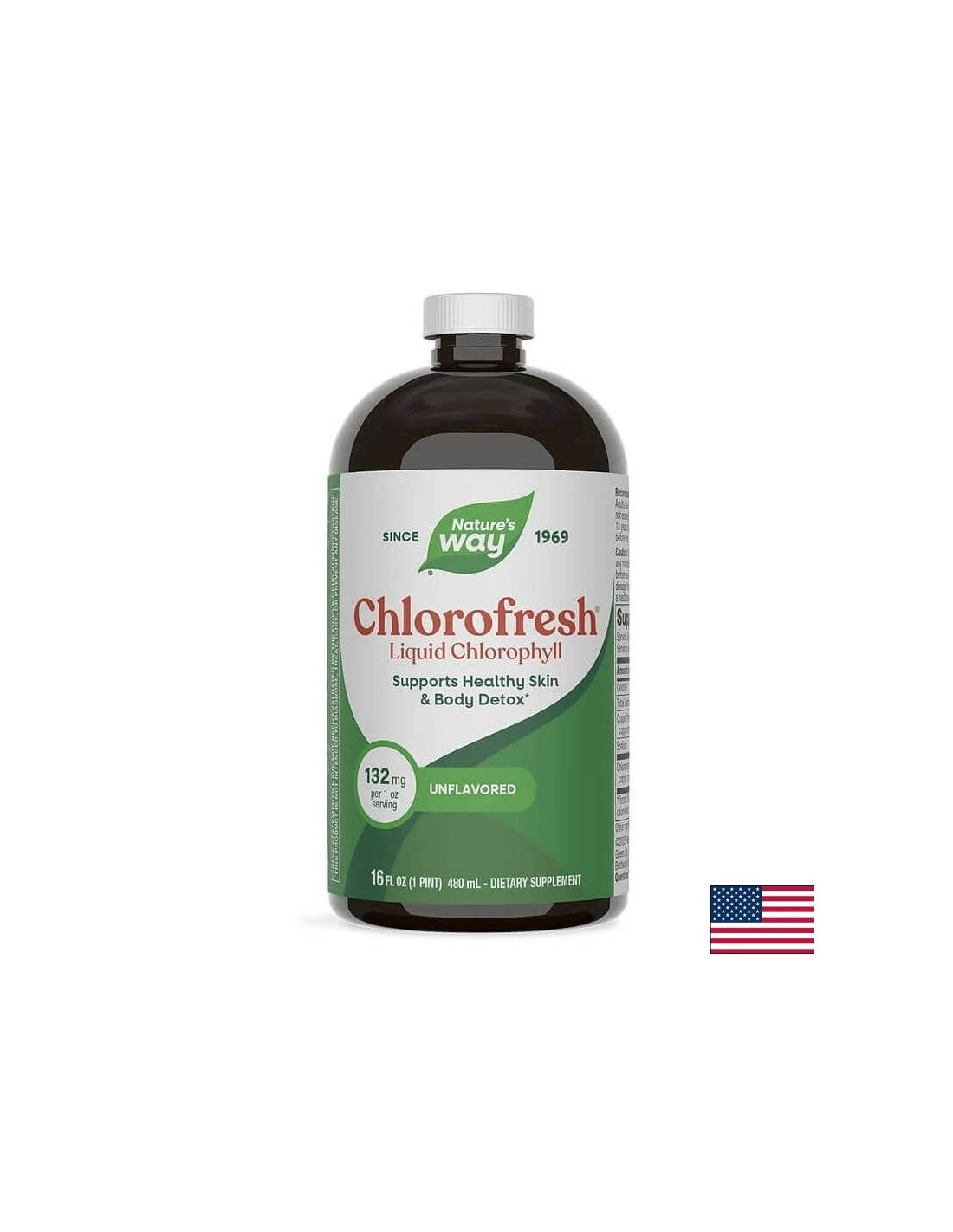 Chlorofresh Liquid Chlorophyll - Хлорофреш Течен Хлорофил, 473ml