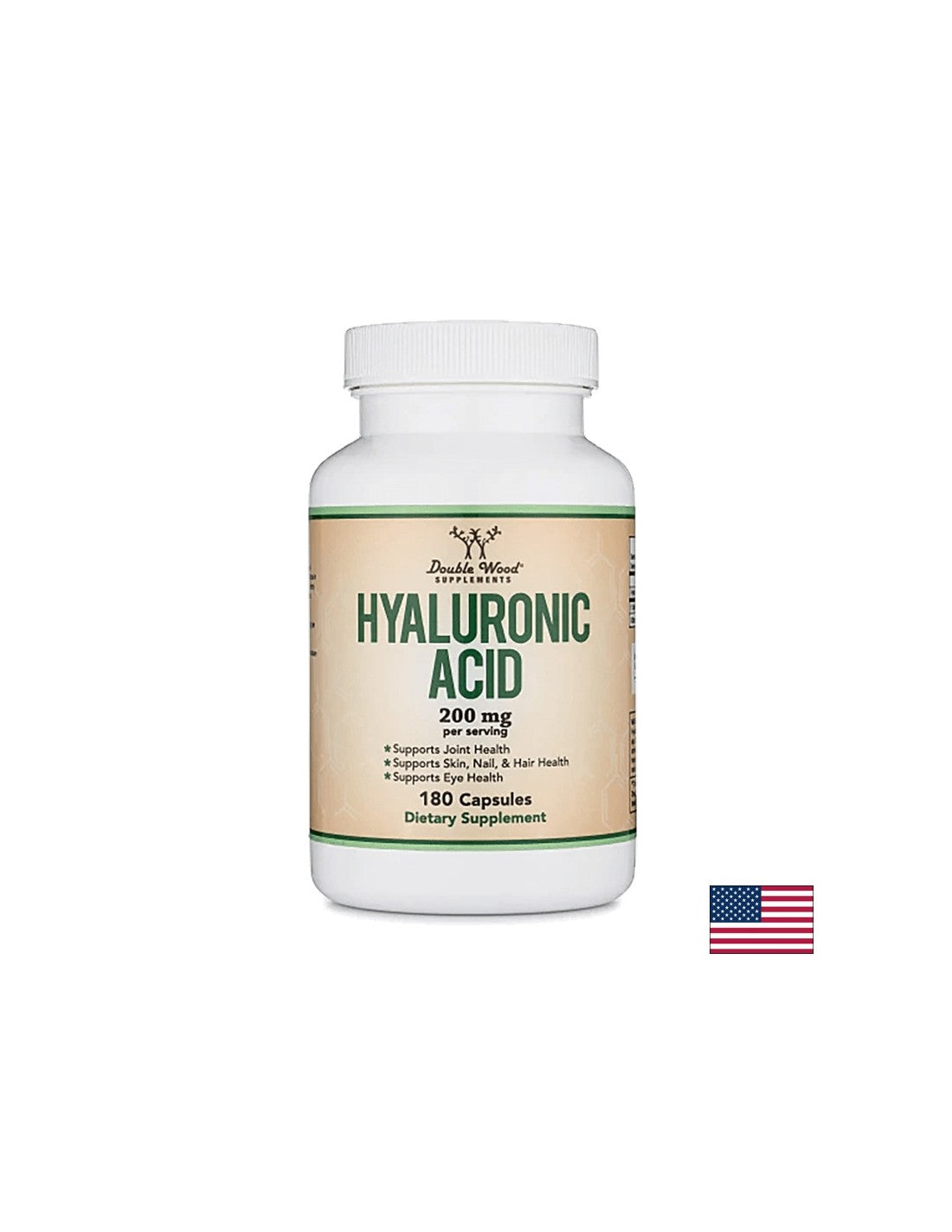 Hyaluronic acid - Хиалуронова киселина, 180 капсули