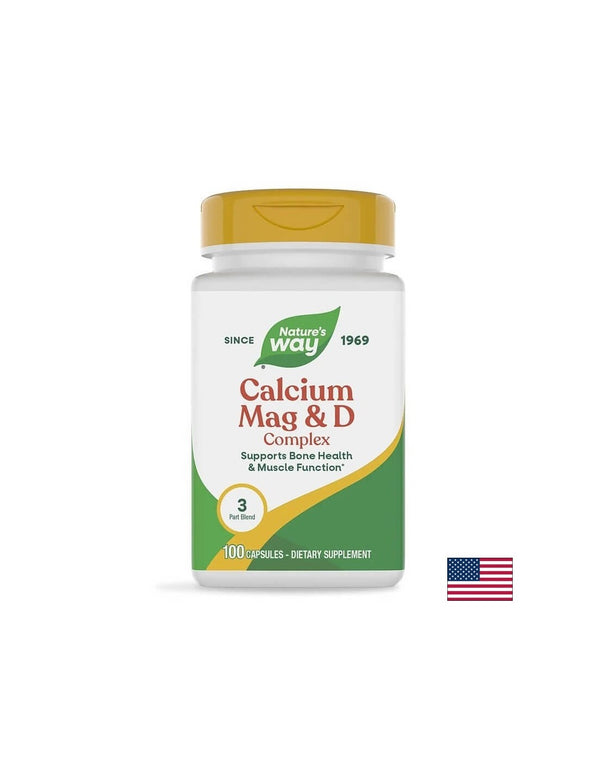 Calcium Magnesium & D / Калций с Магнезий и Витамин D 100 капсули