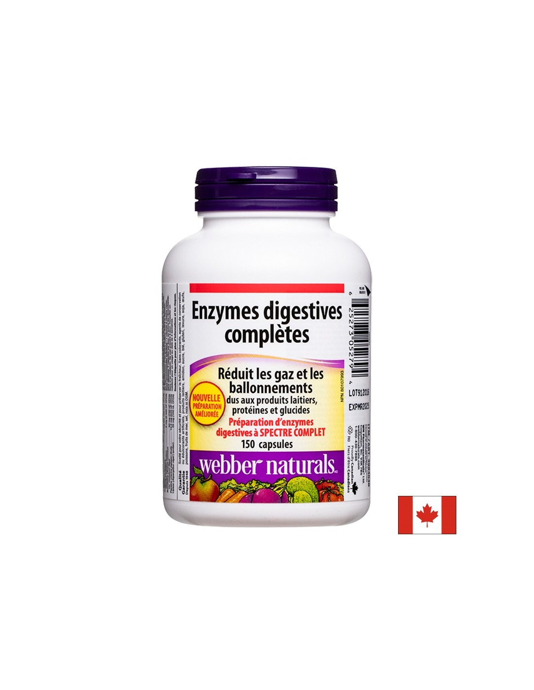 Храносмилателни ензими Complete Digestive, 150 капсули