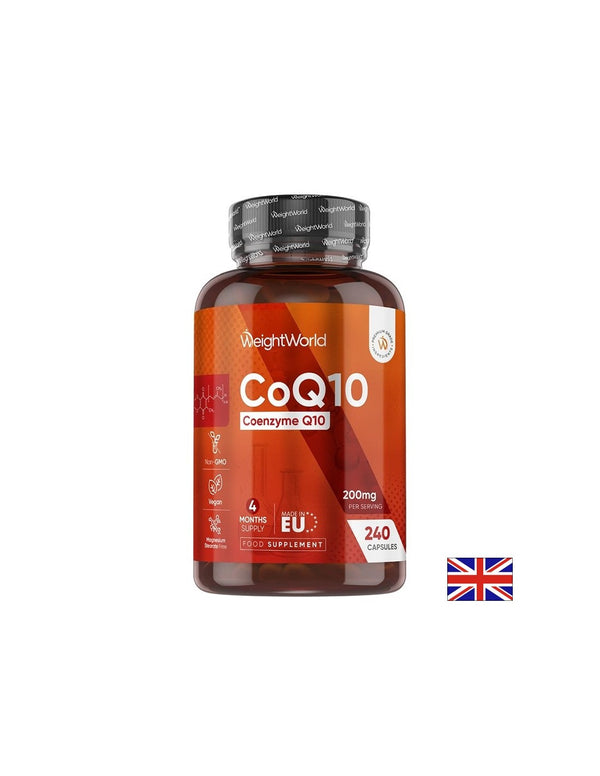 Коензим Q10 – Енергия и подкрепа на сърдечно-съдовата система, 100mg, 240 капсули