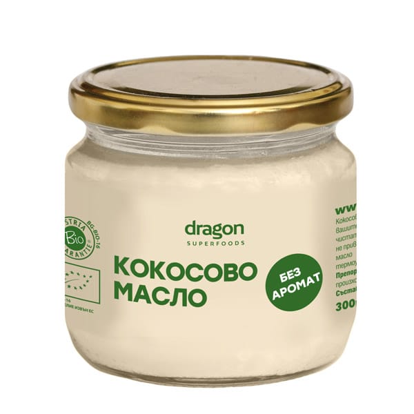 КОКОСОВО МАСЛО 300МЛ - БЕЗ АРОМАТ