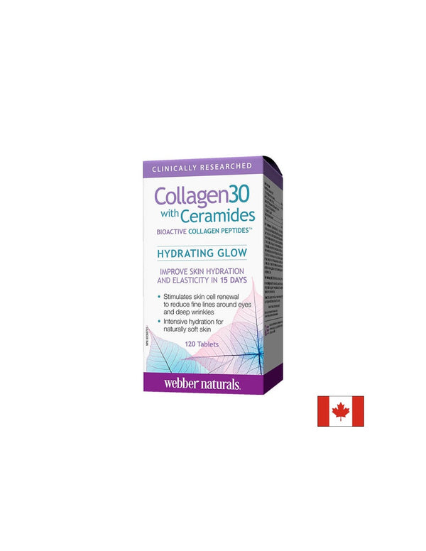 Collagen30 with Ceramides - Колаген + Серамиди, 120 таблетки