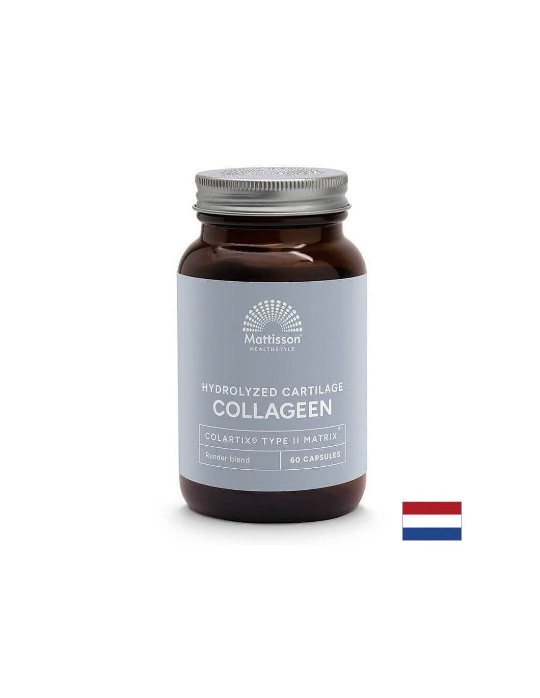 Колаген (тип 2) с калций, магнезий, МСМ, витамин C и хиалуронова киселина - Absolute Collagen Peptan, 60 капсули