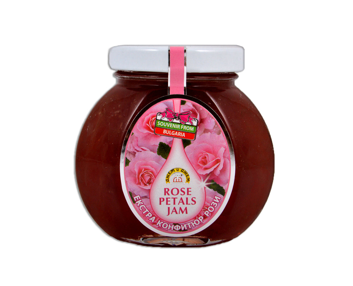 КОНФИТЮР ОТ РОЗИ СЪС ЗАХАР 230Г