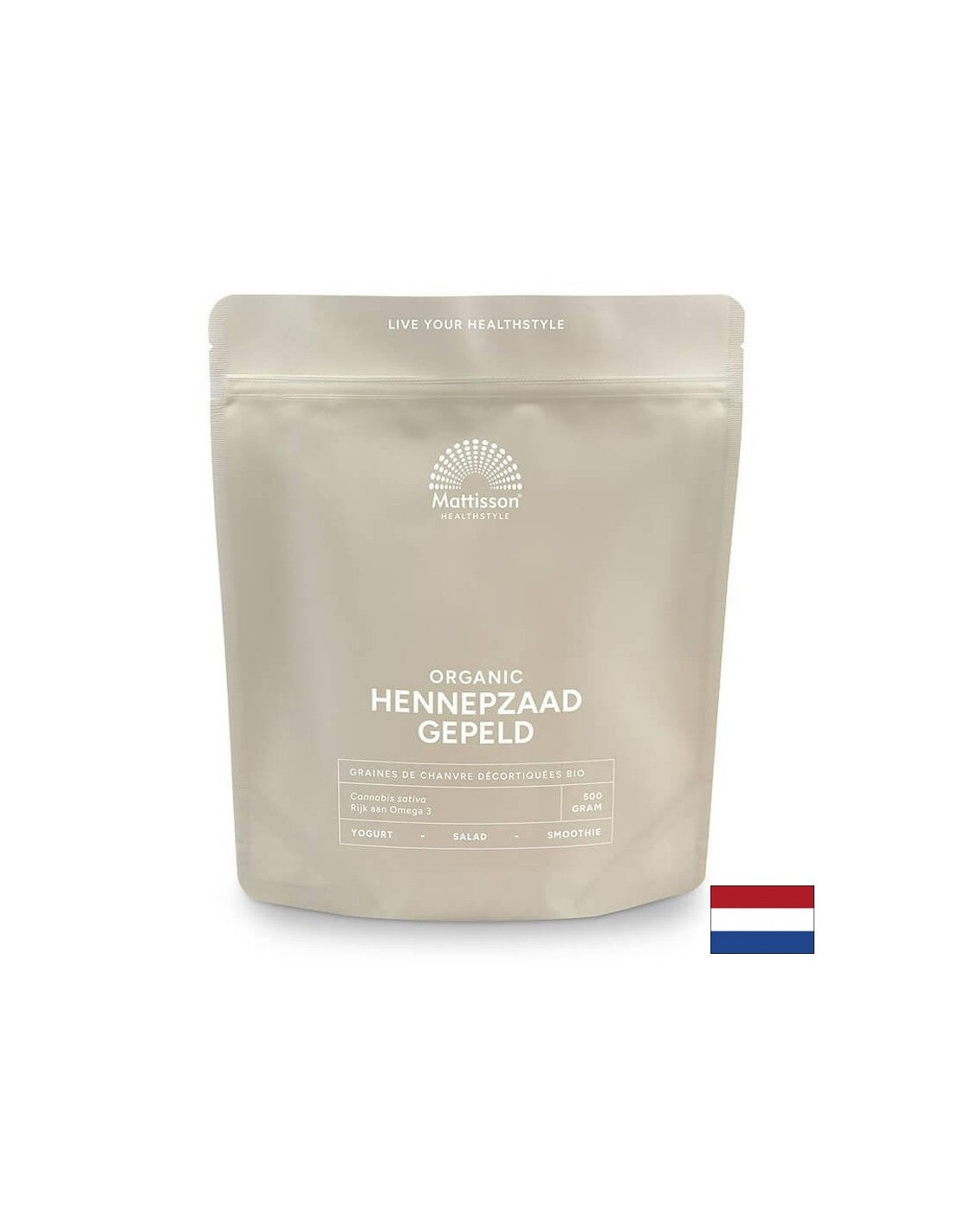 Конопени белени семена БИО 500g