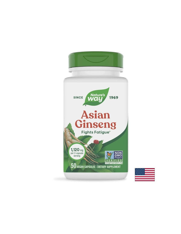 Asian Ginseng / Женшен азиатски 560mg 50 капсули