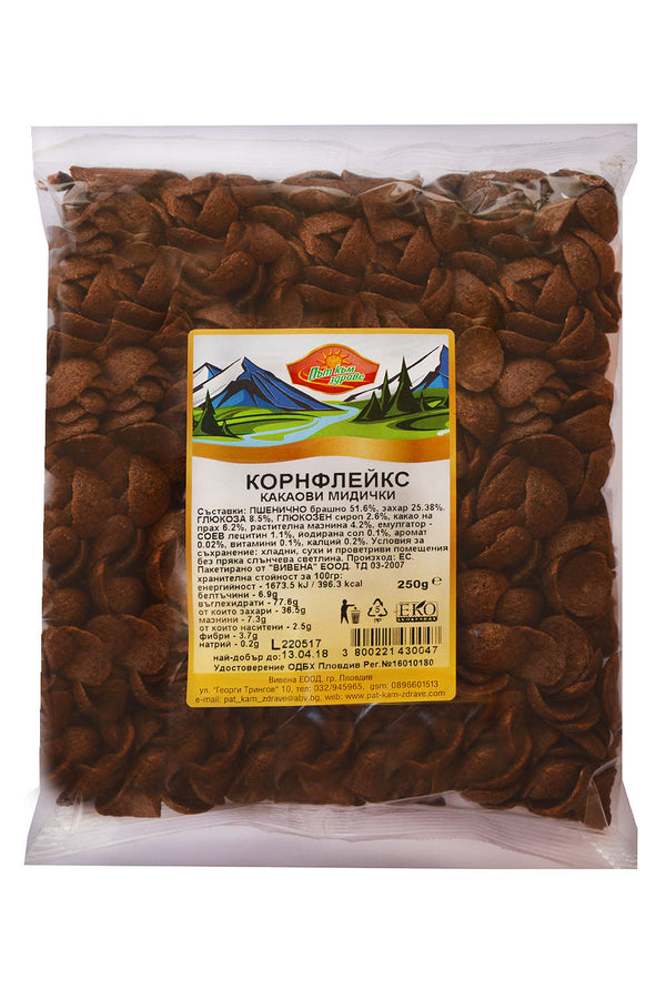 КОРНФЛЕЙКС КАКАОВИ МИДИ 250Г