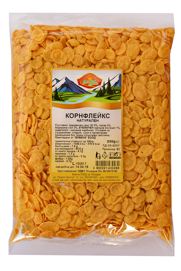 КОРНФЛЕЙКС НАТУРАЛЕН 250Г