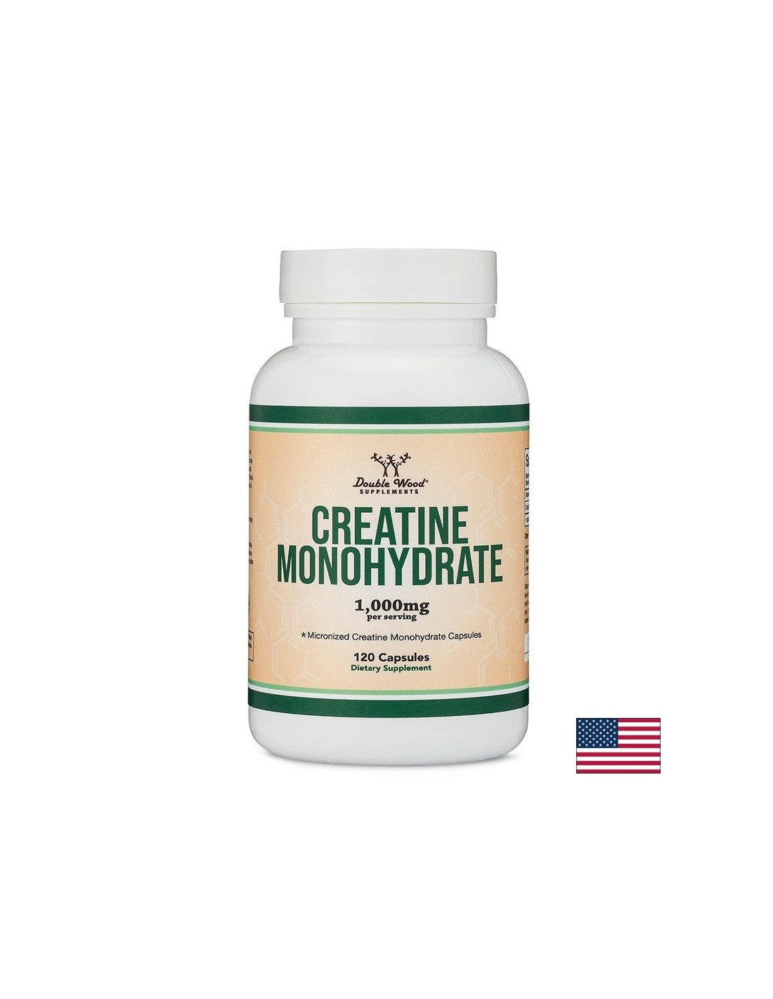 Креатин монохидрат – За сила, издръжливост и мускулен обем, 500mg, 120 капсули
