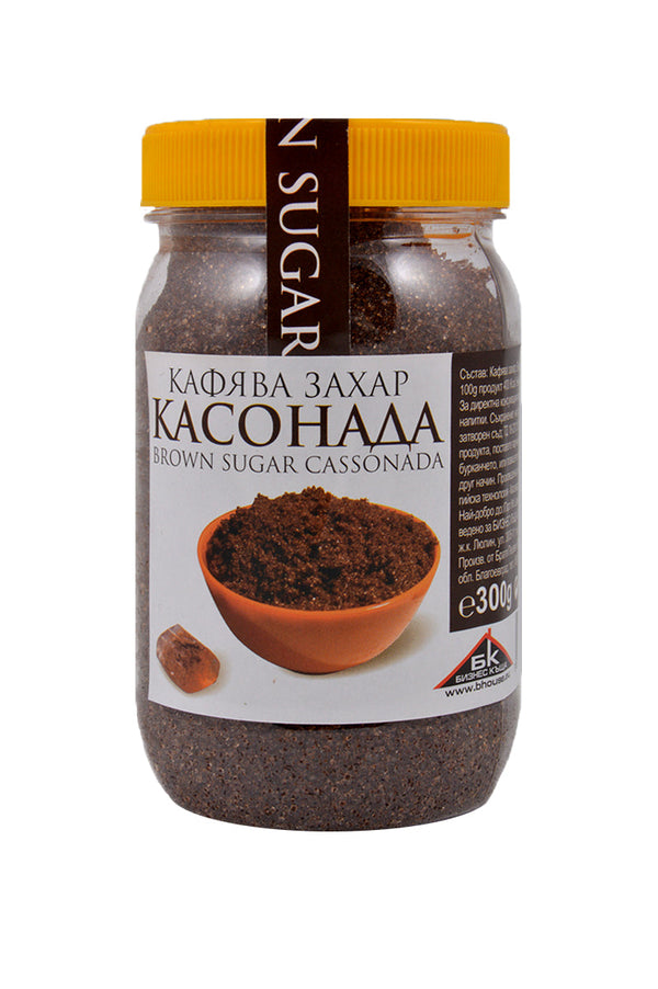 КРИСТАЛНА КАФЯВА ЗАХАР НАТУРАЛНА 300Г