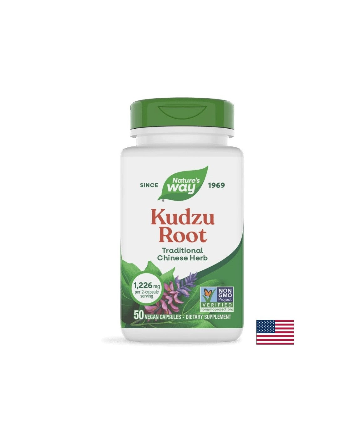 Kudzu Root / Кудзу (корен) 613mg 50 капсули