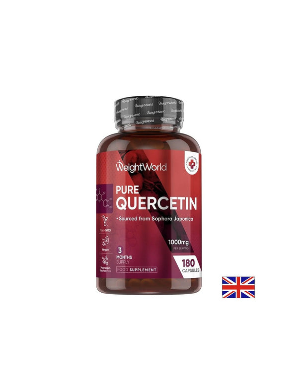 Кверцетин При алергии и отслабен имунитет, 500mg 180 капсули