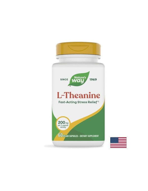 L-Theanine - Л-Теанин, 60 капсули
