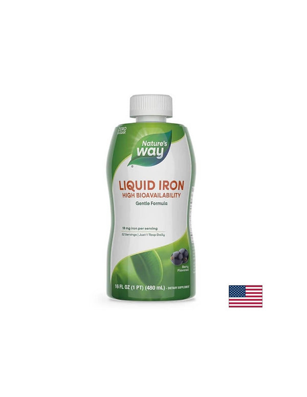 Liquid Iron - Течно желязо (с вкус на боровинки), 480ml
