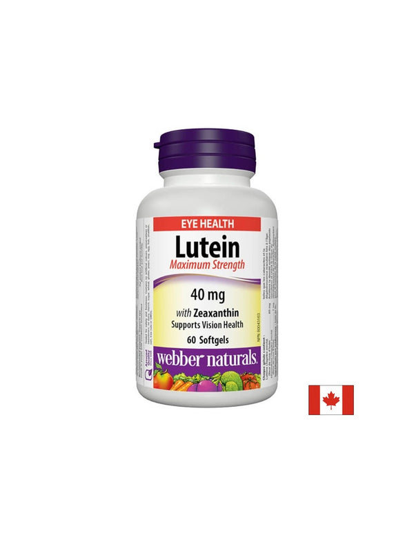 Lutein with Zeaxanthin Extra Strength – Лутеин и зеаксантин – В подкрепа на зрението, 60 софтгел капсули