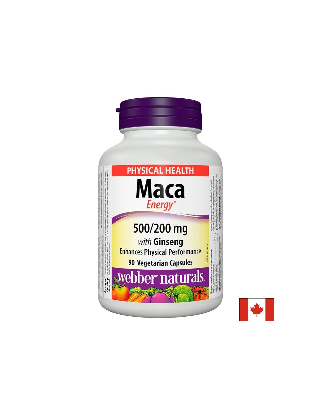 Maca Energy with Ginseng - Мака и Корейски женшен, 90 капсули