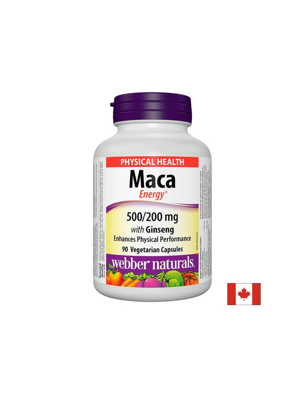 Maca Energy with Ginseng - Мака и Корейски женшен, 90 капсули