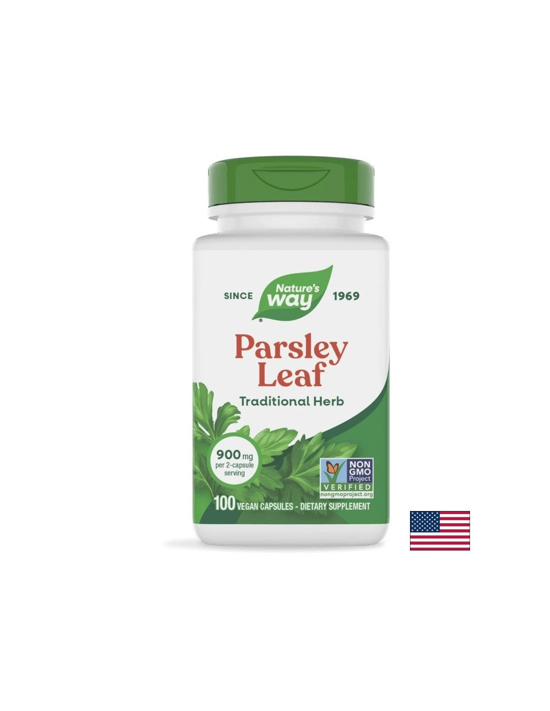 Parsley Leaf / Магданоз (лист) 450mg 100 капсули