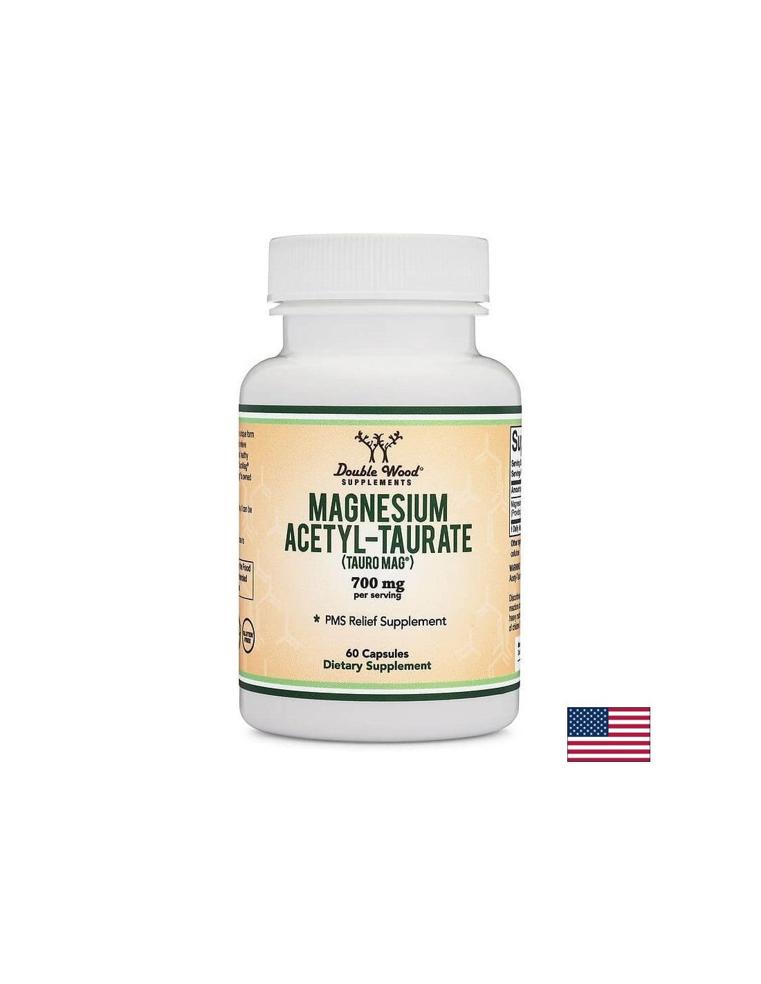Magnesium Acetyl-taurate (TAURO-MAG) / Магнезий ацетил таурат, 60 капсули
